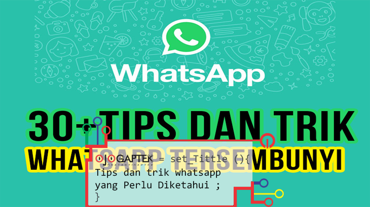 Tips dan trik whatsapp