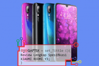 Spesifikasi Xiaomi redmi y3