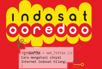 Cara mengatasi sinyal Internet Indosat hilang