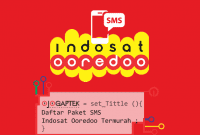 Paket SMS Indosat Ooredoo